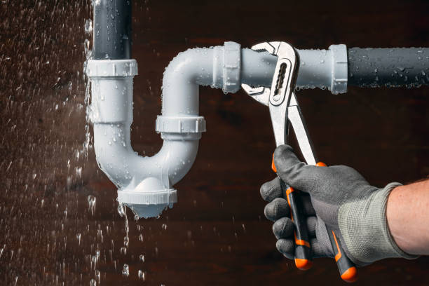 Professional Plumbing technician working in Pease, MN